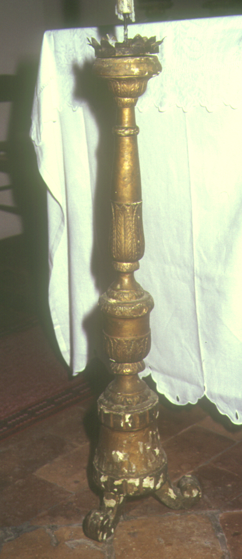 candeliere, coppia - bottega marchigiana (sec. XVIII)