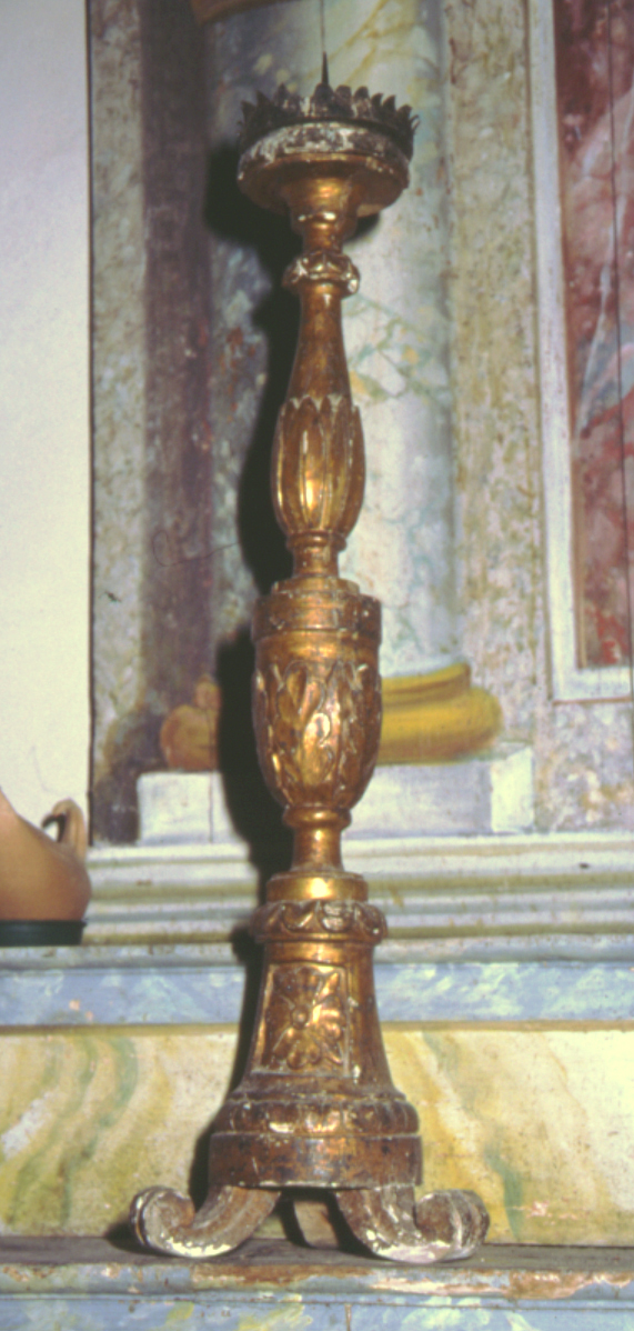 candeliere, coppia - bottega marchigiana (sec. XVIII)