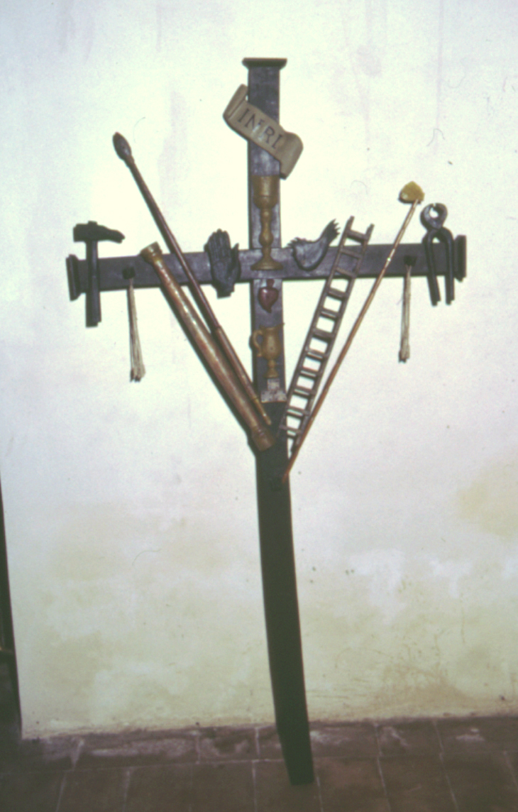 croce penitenziale - bottega marchigiana (sec. XIX)