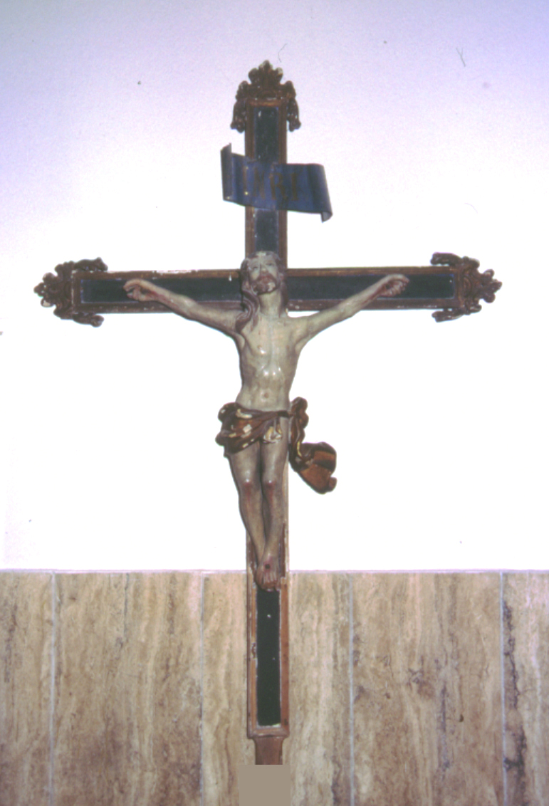 Cristo crocifisso (crocifisso) - bottega marchigiana (sec. XVIII)