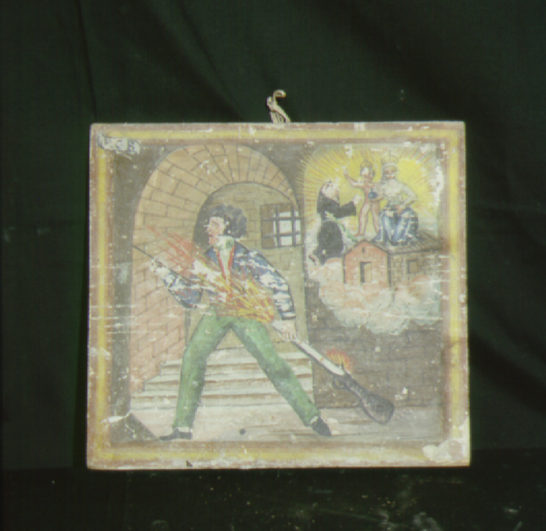 Madonna di San Giovanni (ex voto) - ambito marchigiano (sec. XIX)