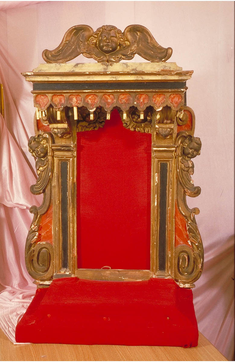 postergale - manifattura romana (metà sec. XVIII)