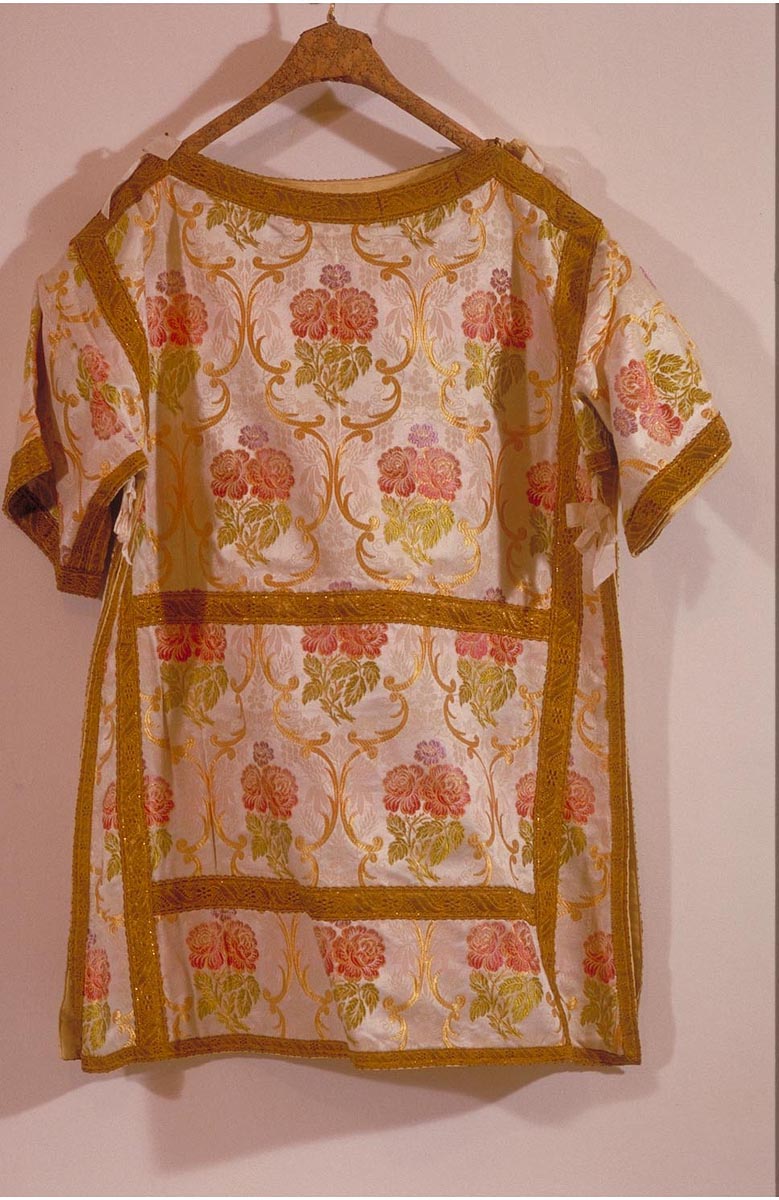 tunicella - manifattura romana (fine/inizio secc. XIX/ XX)