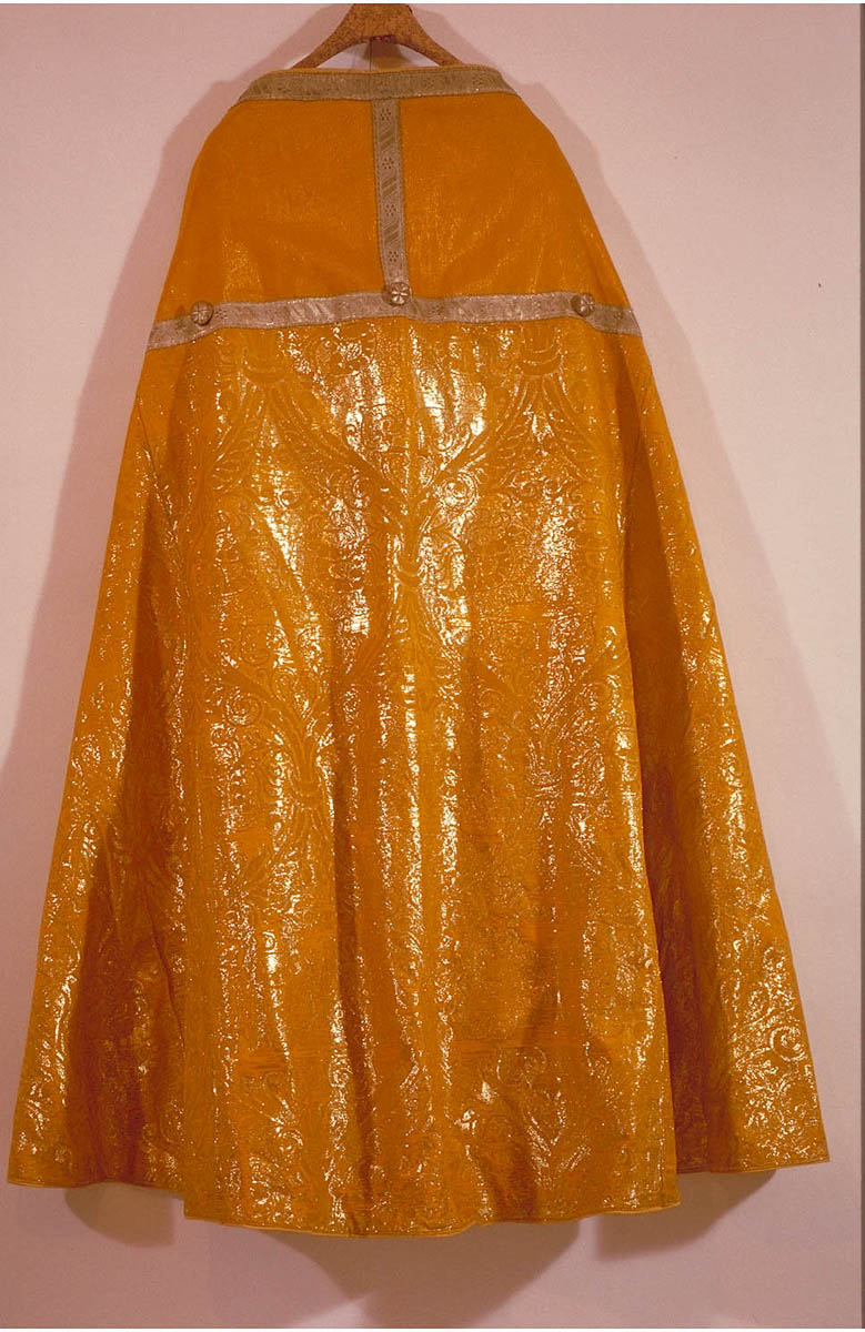 piviale - manifattura romana (seconda metà sec. XIX)