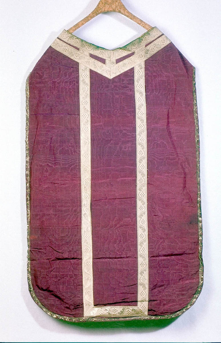 pianeta - manifattura marchigiana (seconda metà sec. XIX)