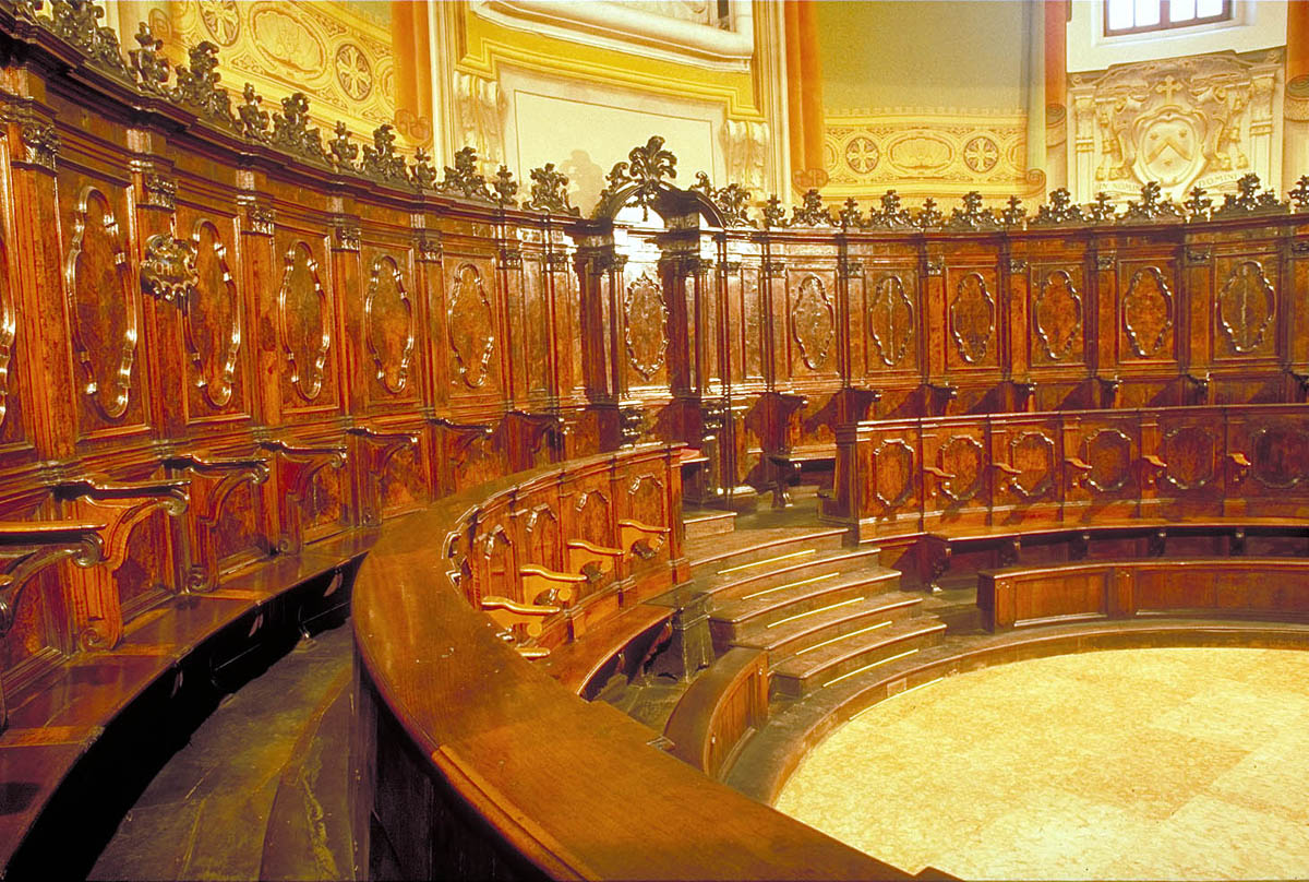 stalli del coro - bottega italiana (fine sec. XVIII)