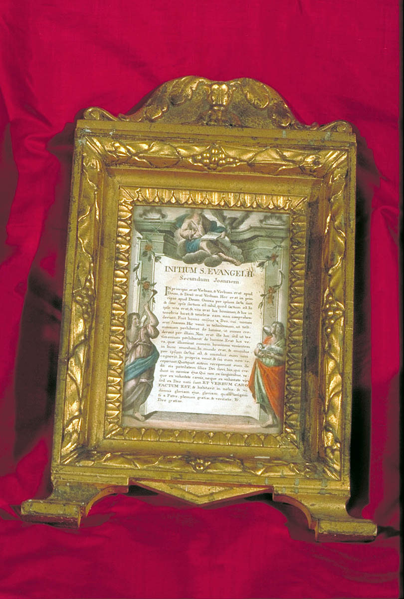 cartagloria - bottega marchigiana (seconda metà sec. XVIII)