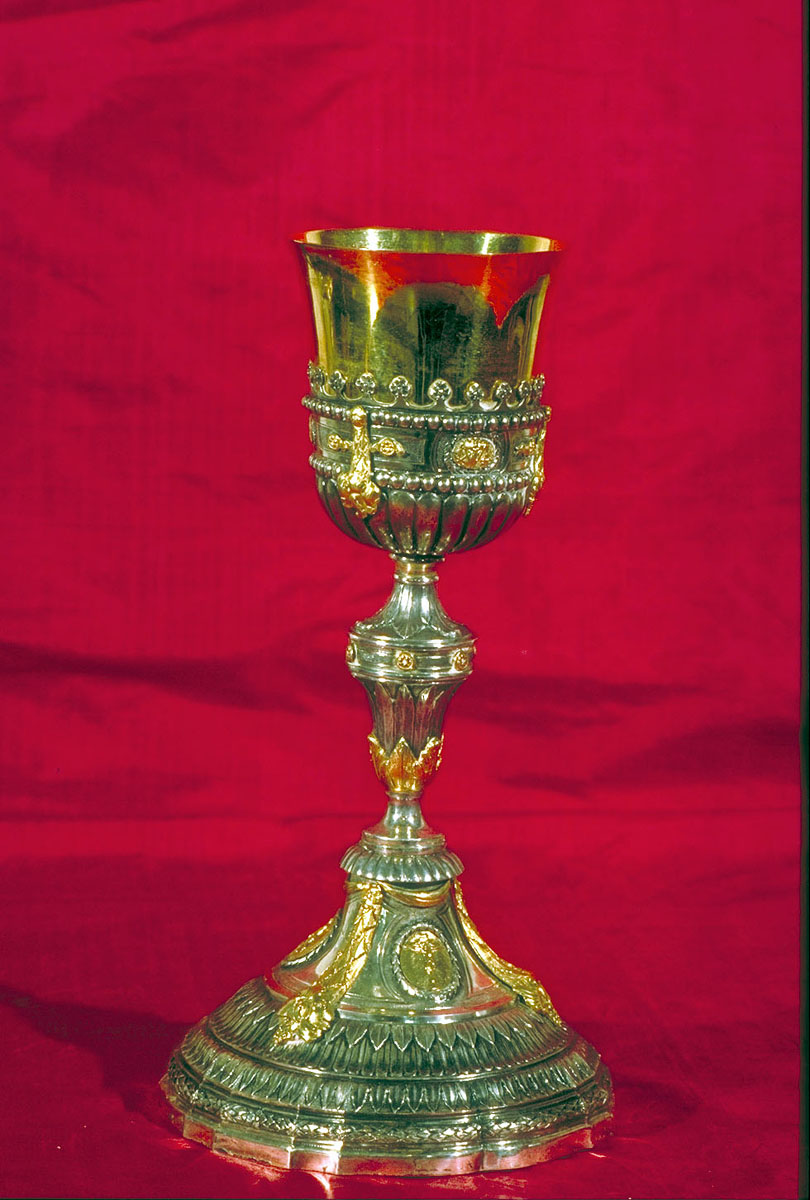 calice - bottega marchigiana (inizio sec. XIX)