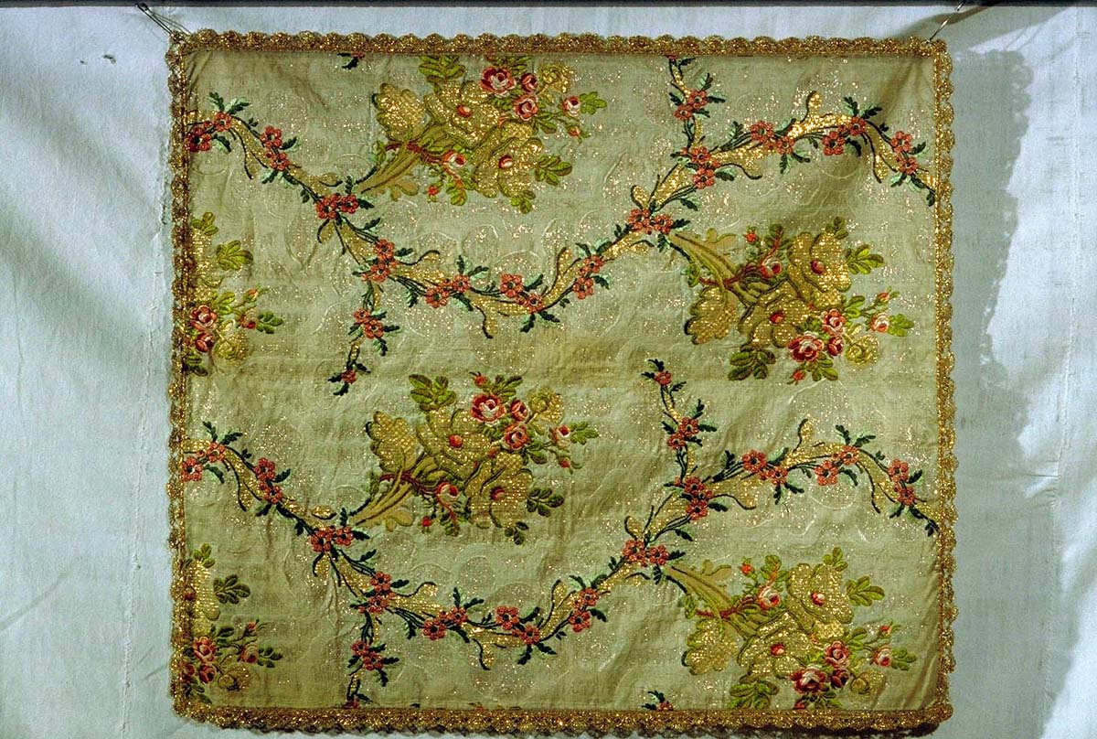 velo di calice - manifattura marchigiana (inizio sec. XIX)