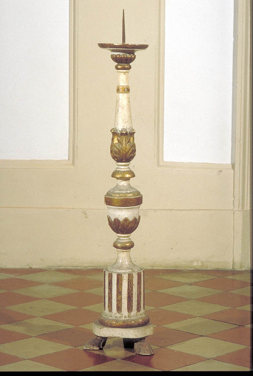 candeliere, serie - bottega marchigiana (fine sec. XVIII)