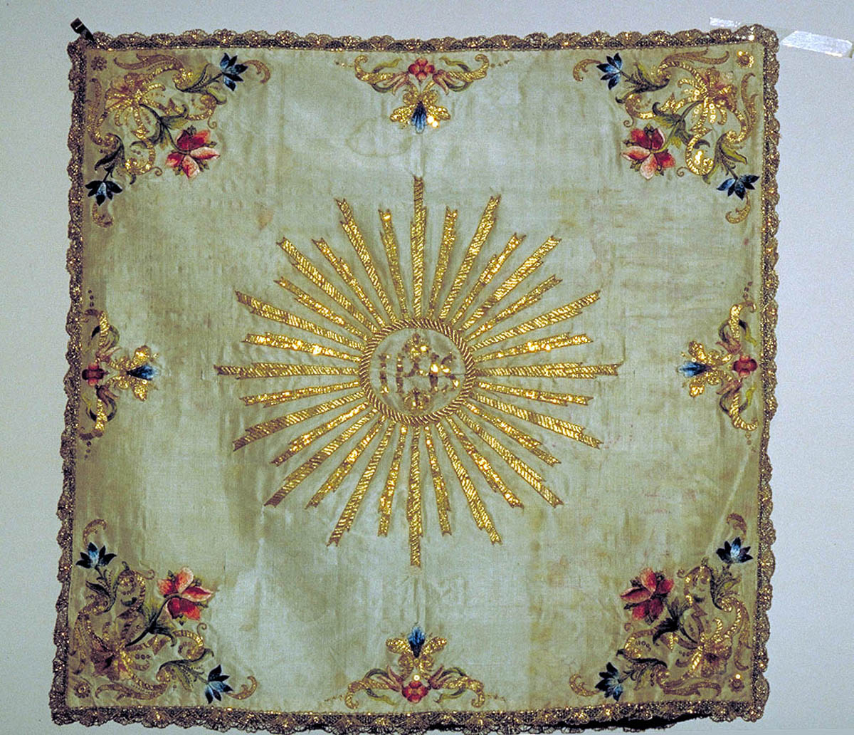 velo di calice - manifattura marchigiana (fine sec. XVIII)