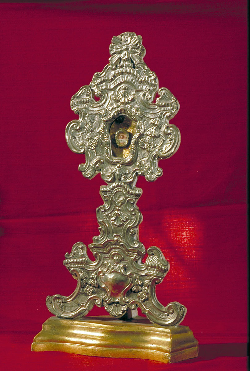 reliquiario, serie - bottega marchigiana (primo quarto sec. XIX)