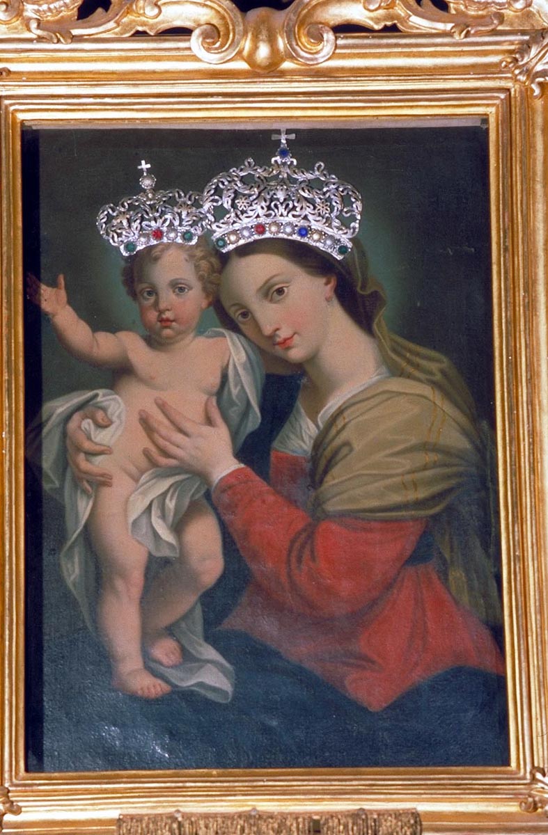 Madonna del Soccorso, Madonna con Bambino (dipinto) - ambito marchigiano (prima metà sec. XIX)