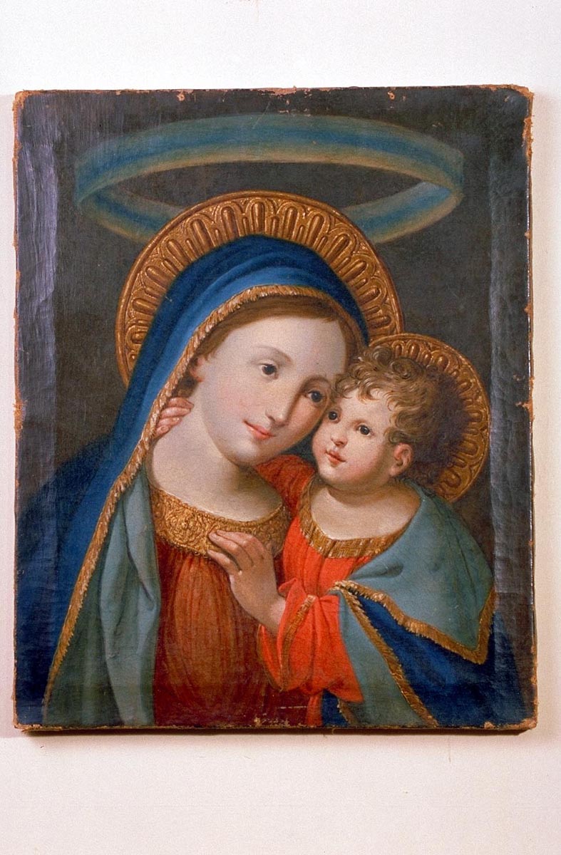Madonna del Buon Consiglio, Madonna con Bambino (dipinto) - ambito marchigiano (fine sec. XVIII)