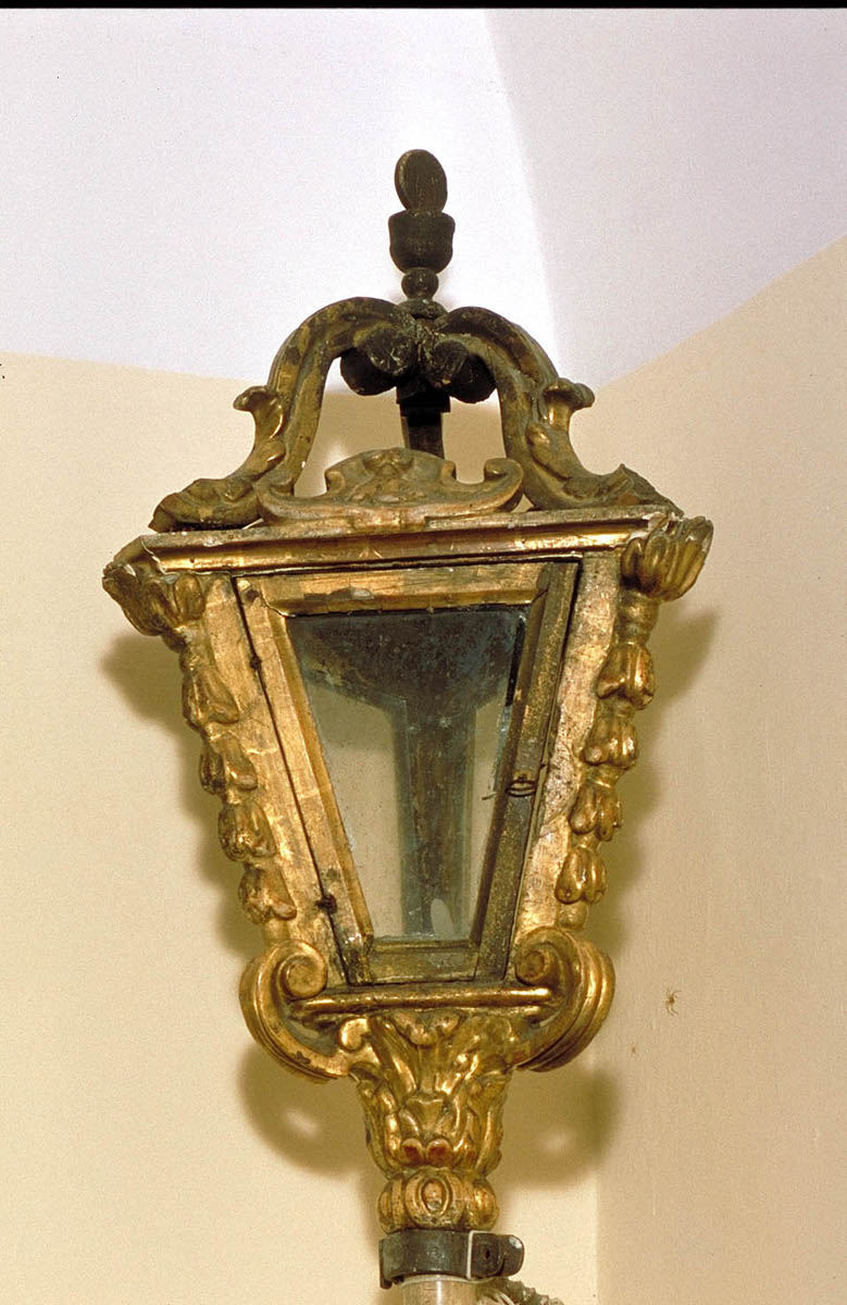 lanterna processionale, serie - bottega marchigiana (seconda metà sec. XVIII)
