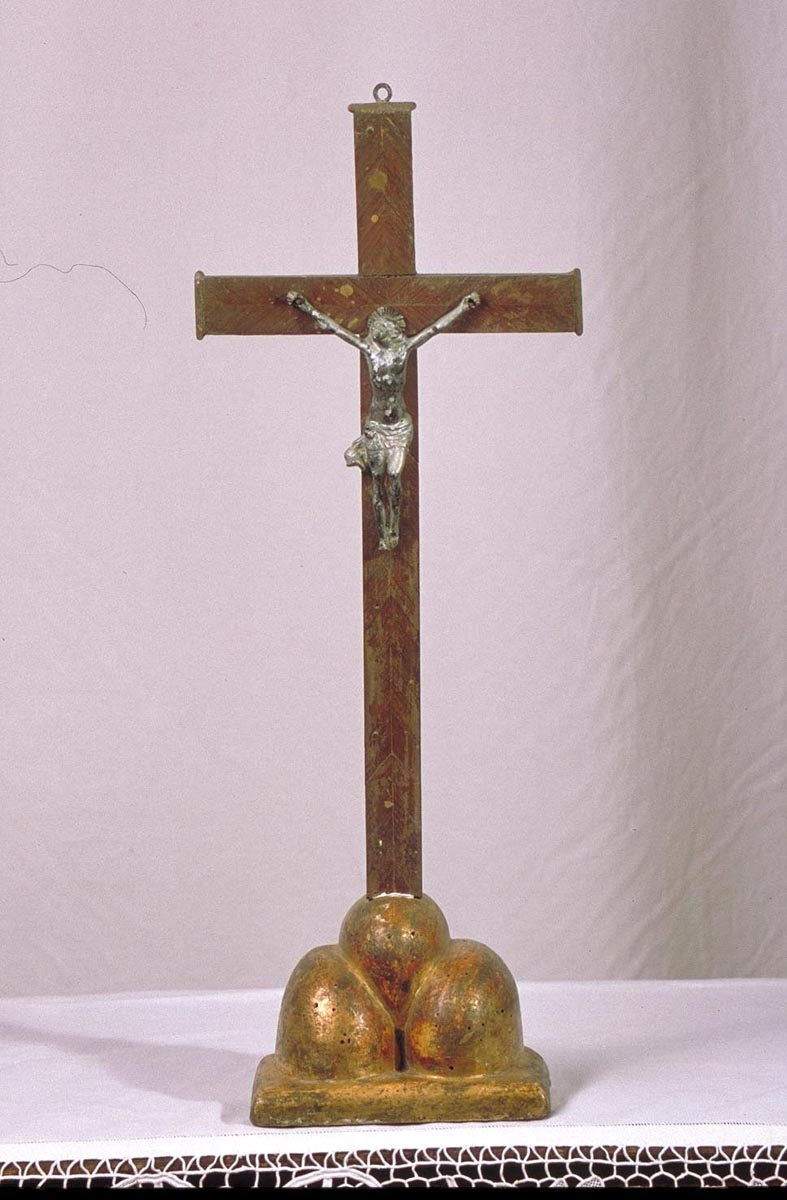croce da tavolo - bottega marchigiana (seconda metà sec. XIX)