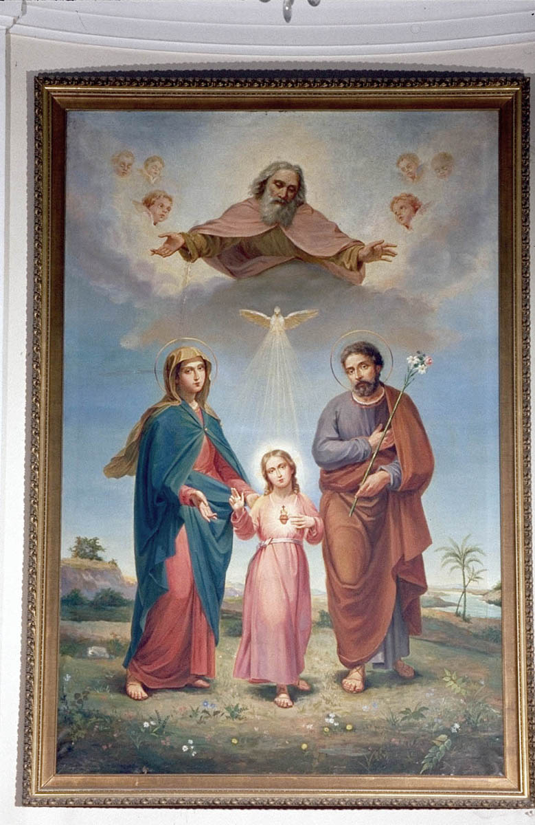 Sacra Famiglia (dipinto) - ambito marchigiano (prima metà sec. XX)