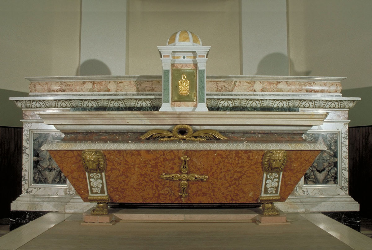 altare - bottega marchigiana (metà sec. XVIII)