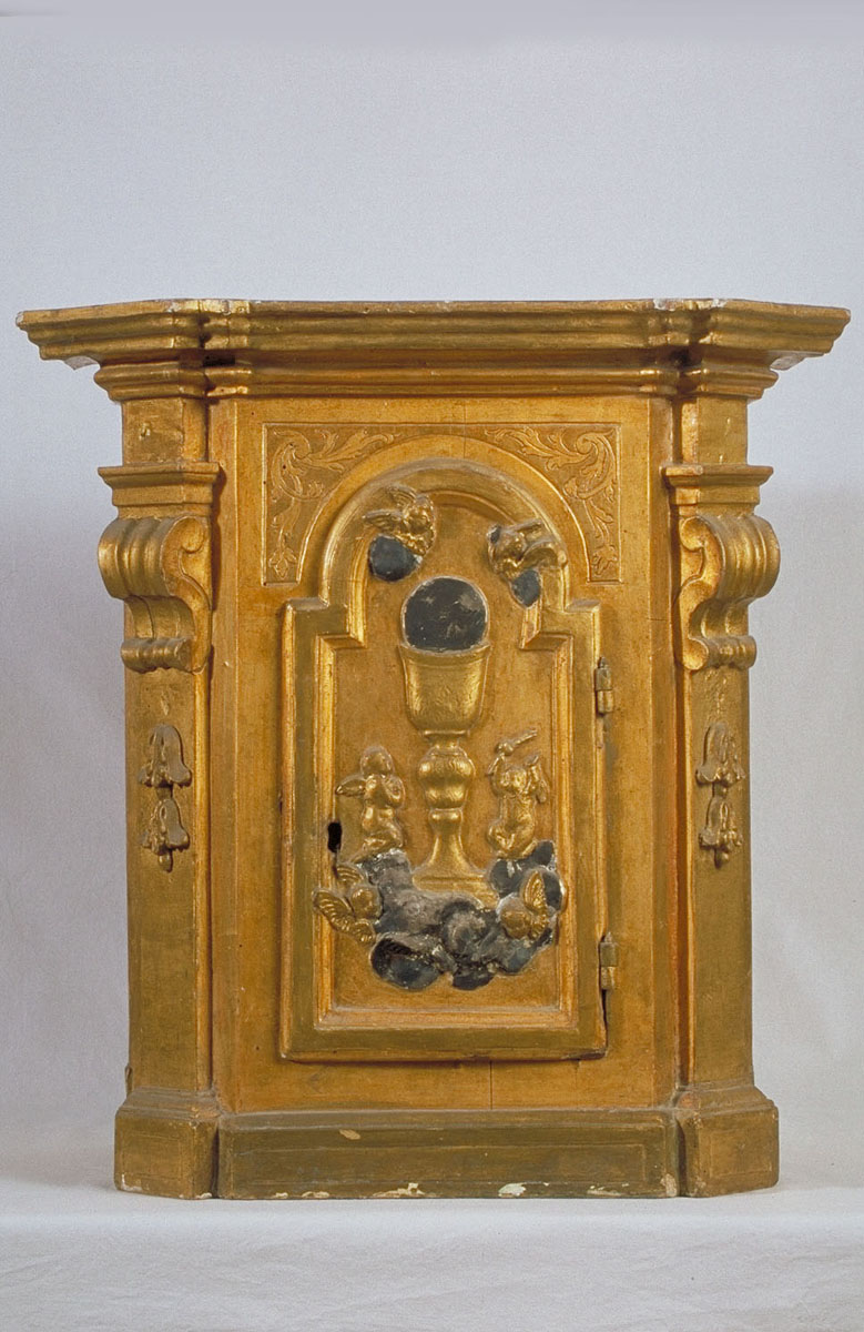 tabernacolo portatile - bottega marchigiana (inizio sec. XIX)