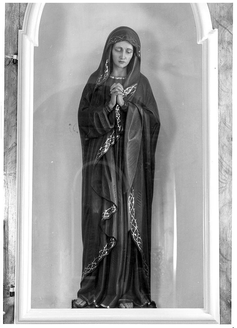 Madonna Addolorata (statua) - ambito Italia settentrionale (primo quarto sec. XX)