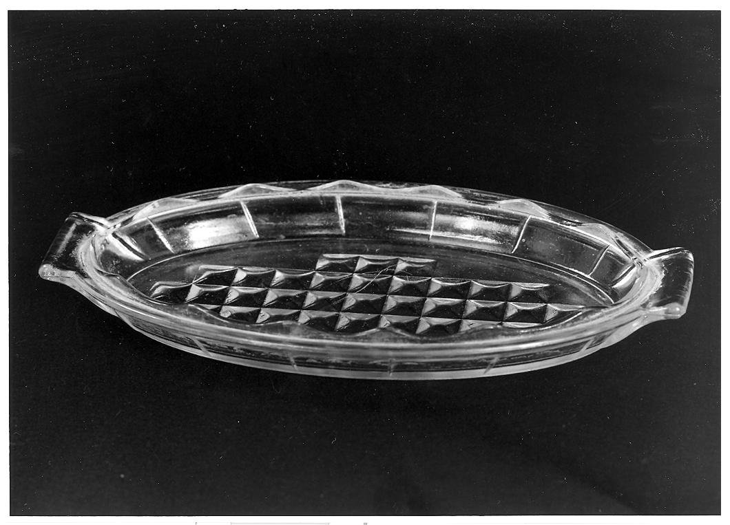 vassoio porta ampolline - bottega marchigiana (primo quarto sec. XX)