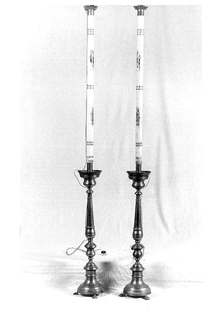 cero votivo, serie - bottega marchigiana (primo quarto sec. XX)