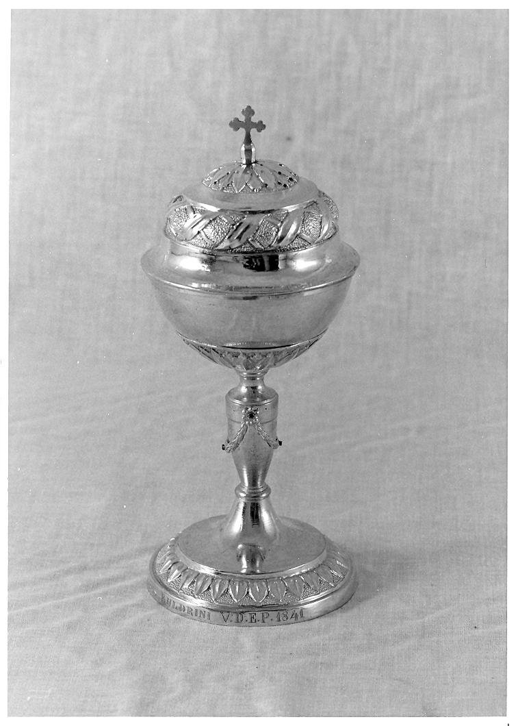 pisside - bottega marchigiana (sec. XIX)