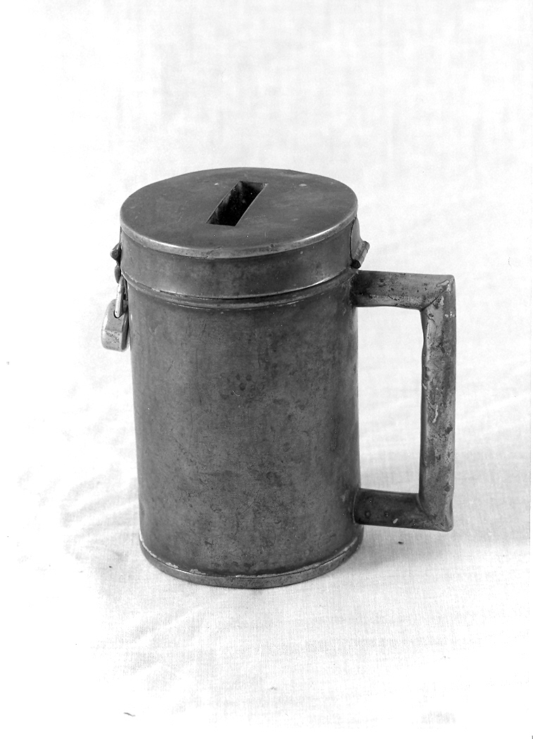 bussolotto per elemosine - bottega marchigiana (seconda metà sec. XIX)