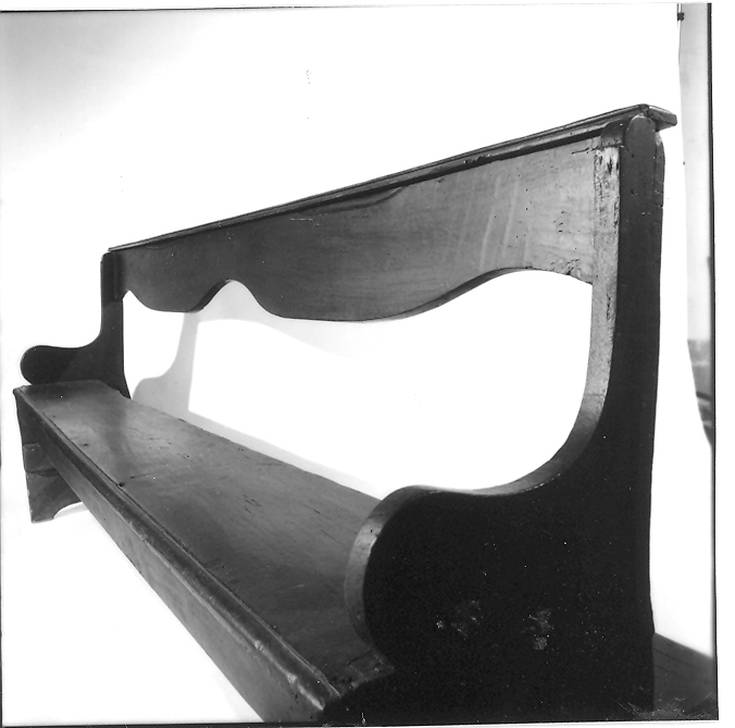 panca, coppia - bottega marchigiana (primo quarto sec. XX)