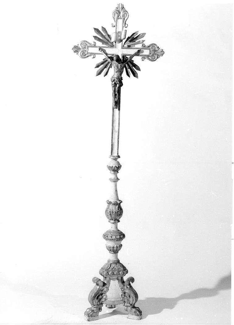 croce d'altare - bottega marchigiana (seconda metà sec. XIX)
