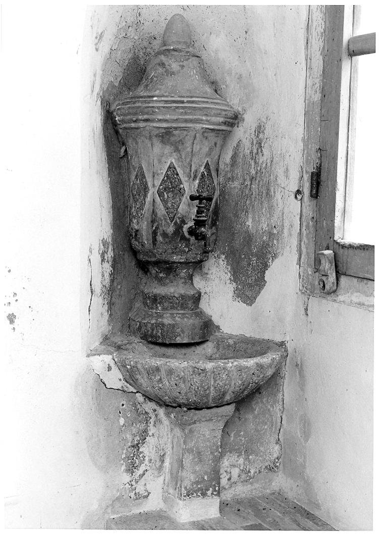 lavabo - bottega marchigiana (primo quarto sec. XX)