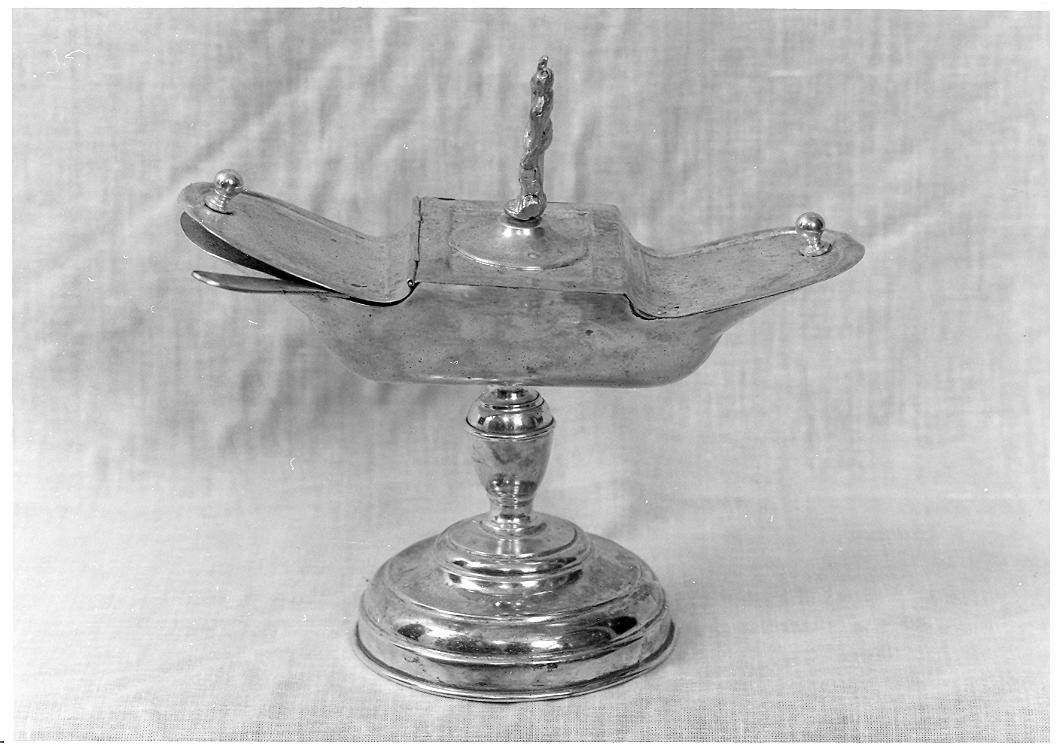 navicella portaincenso - bottega marchigiana (prima metà sec. XIX)