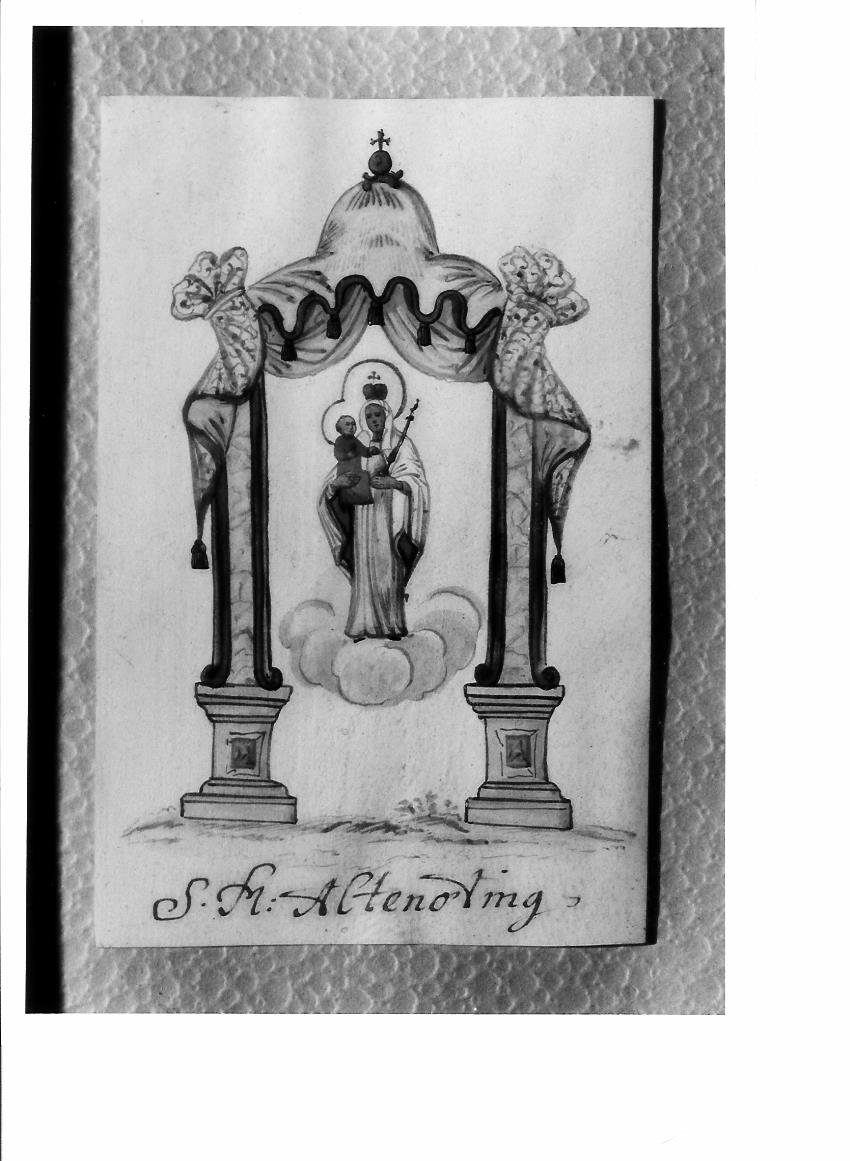 Madonna con Bambino (dipinto) - ambito marchigiano (fine/inizio secc. XVIII/ XIX)