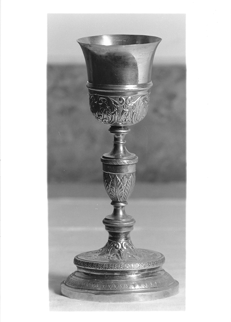 calice - bottega italiana (fine/inizio secc. XIX/ XX)