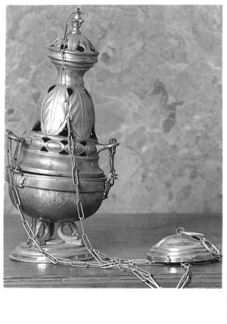 turibolo - bottega italiana (fine/inizio secc. XIX/ XX)