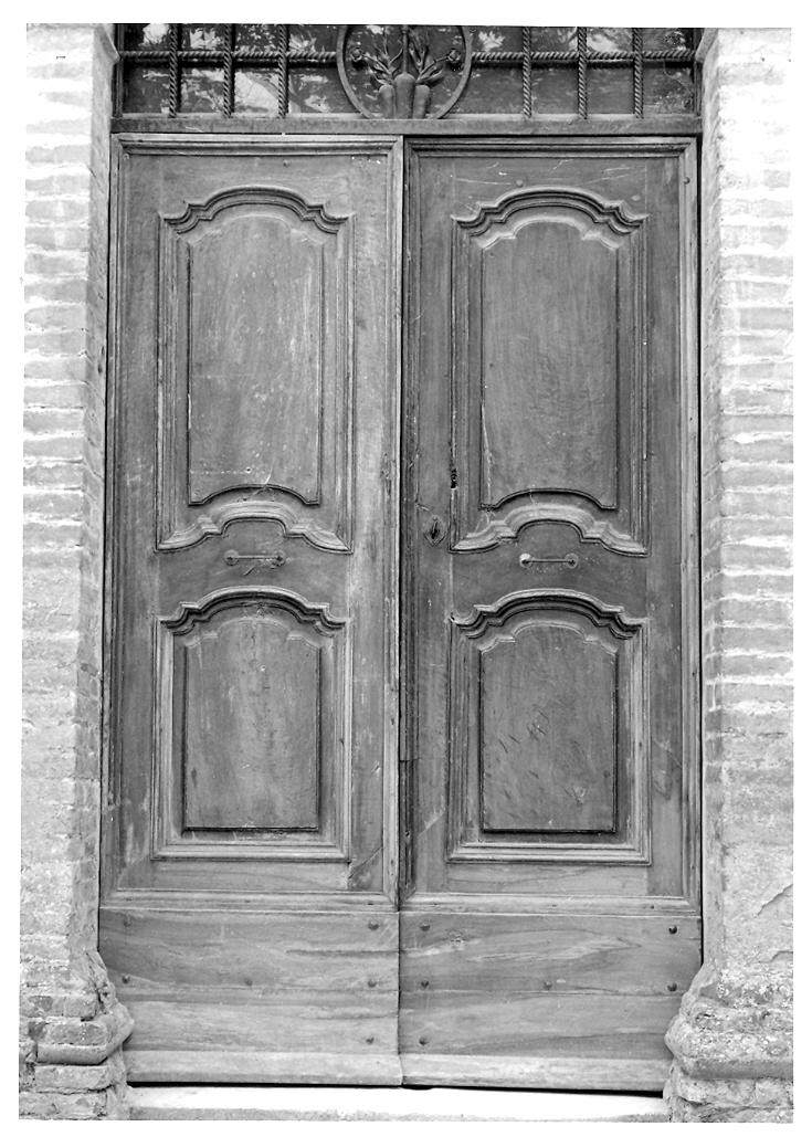 porta - bottega marchigiana (secc. XVIII/ XIX)