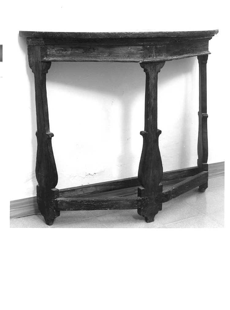 console - bottega marchigiana (ultimo quarto sec. XIX)