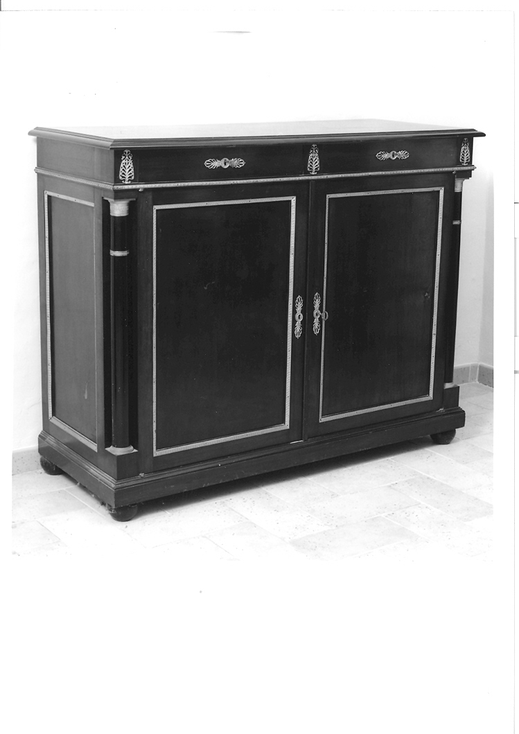 credenza - bottega italiana (seconda metà sec. XIX)