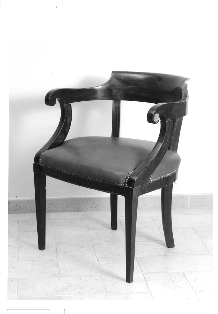 poltroncina - bottega italiana (seconda metà sec. XIX)