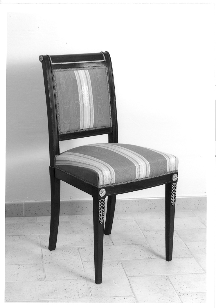 seggiola, coppia - bottega italiana (seconda metà sec. XIX)