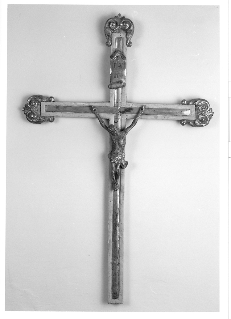 croce d'altare - bottega marchigiana (seconda metà sec. XIX)