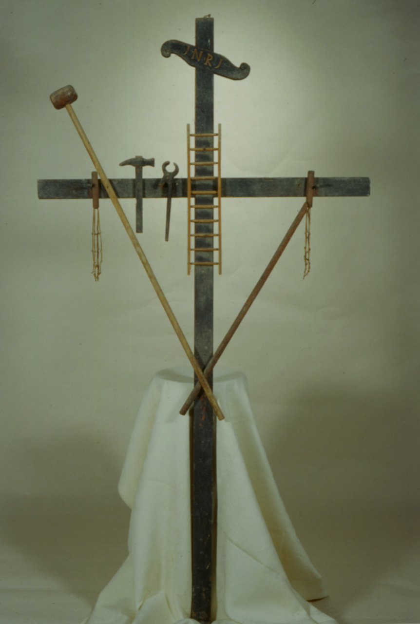 croce penitenziale - bottega marchigiana (sec. XIX)