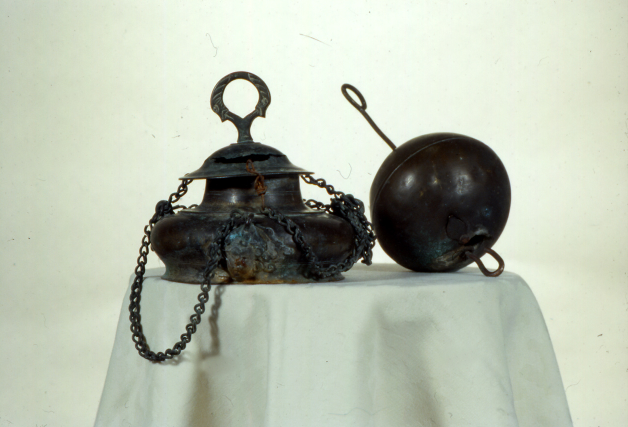 lampada del SS. Sacramento - bottega marchigiana (prima metà sec. XX)