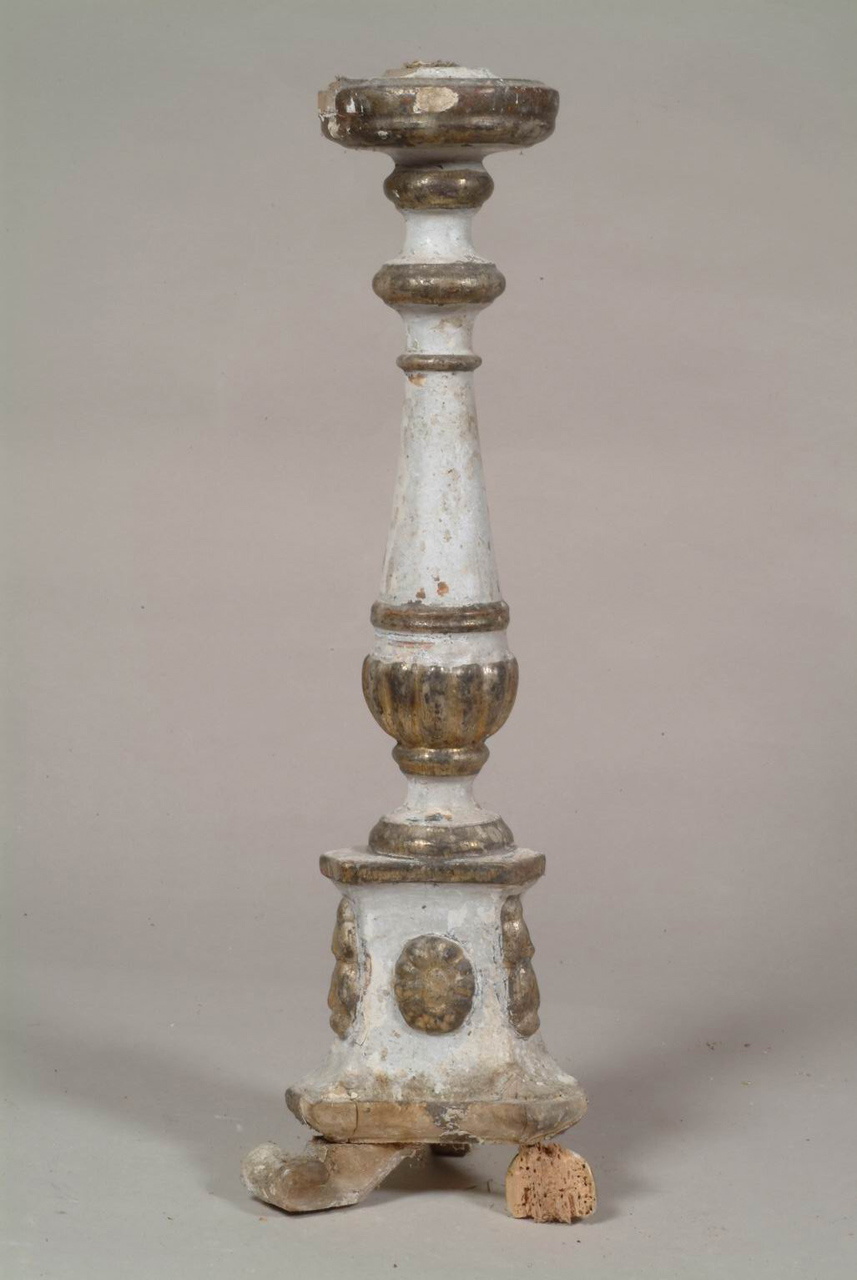 candeliere - bottega marchigiana (sec. XVII)