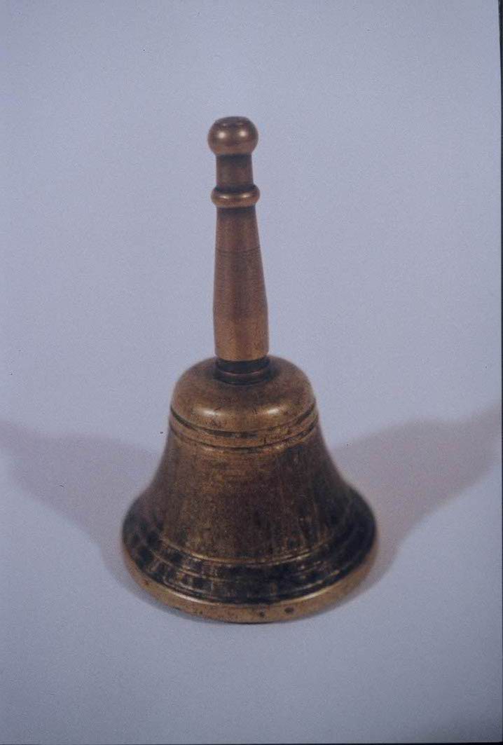 campanello d'altare - bottega marchigiana (metà sec. XX)