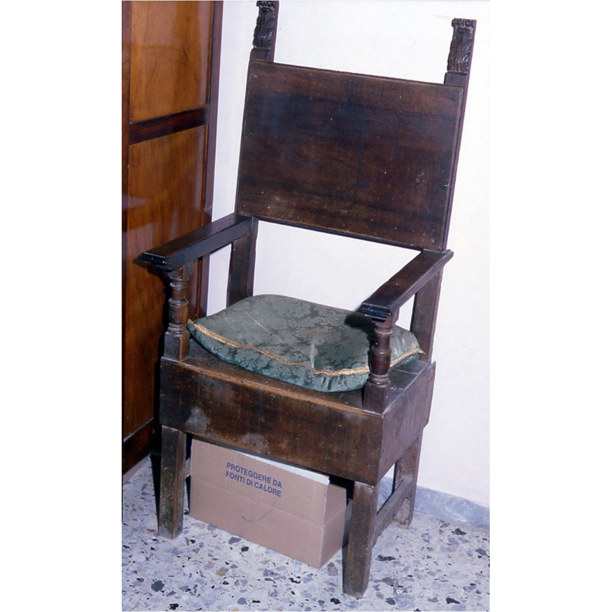 seggio - bottega marchigiana (sec. XVIII)