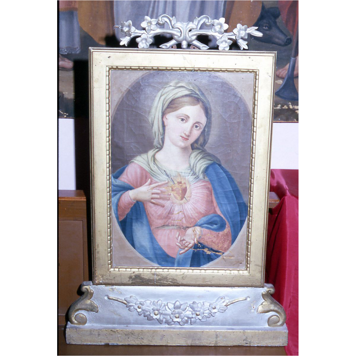 cornice, elemento d'insieme - bottega marchigiana (sec. XIX)