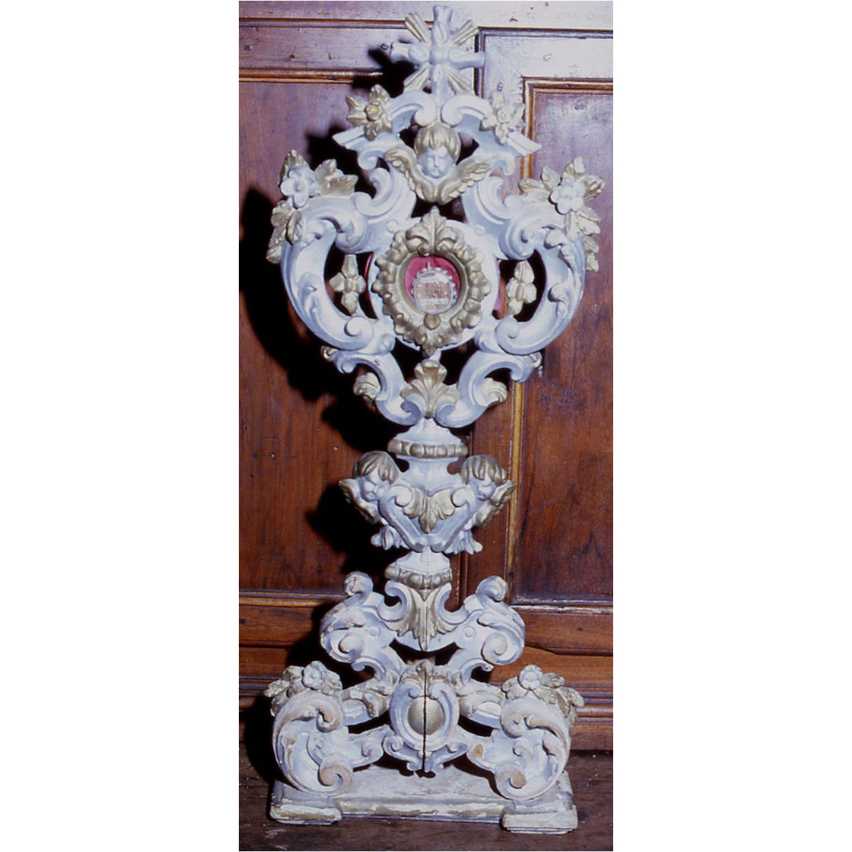 reliquiario - bottega marchigiana (sec. XIX)