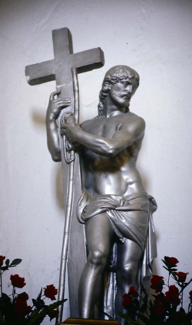 Cristo risorto (statua) - bottega italiana (metà sec. XX)