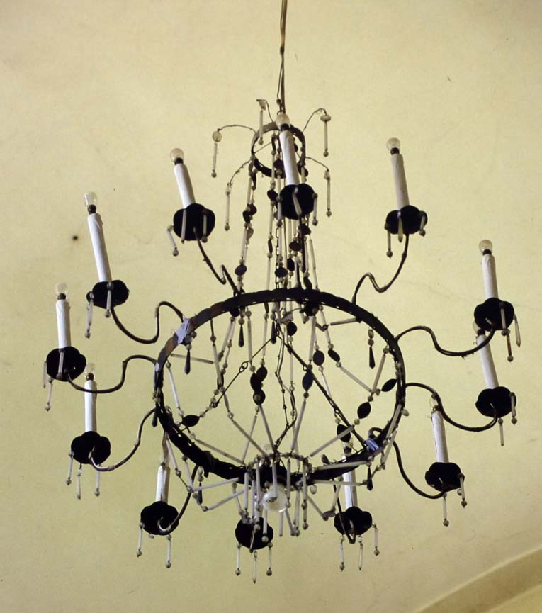 lampadario - bottega italiana (prima metà sec. XX)